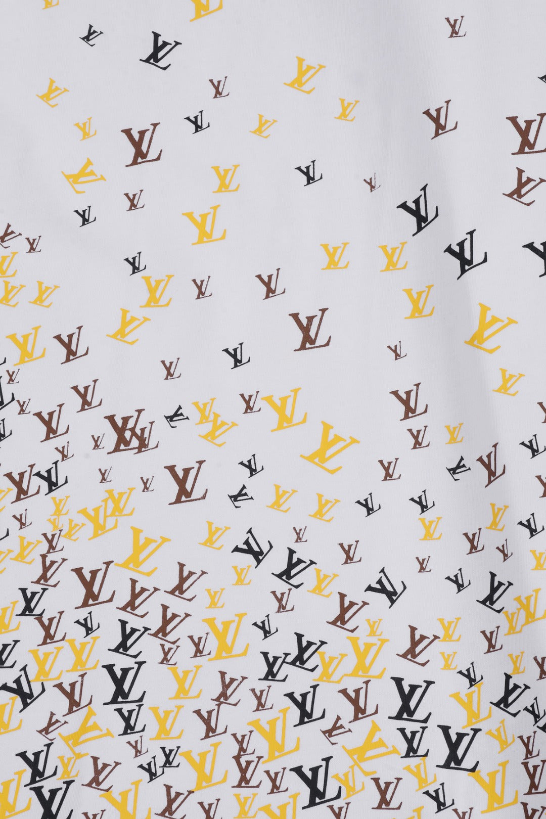 Louis Vuitton 25SS Allover Mini Monogram Logo Cotton T-Shirt – White / Black, XS-L