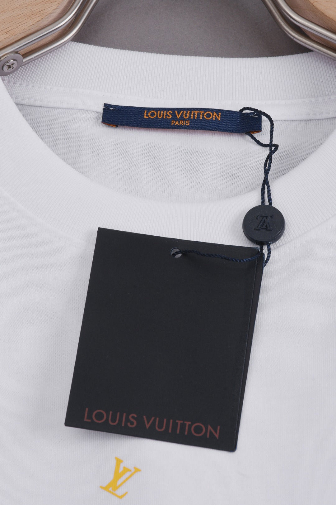 Louis Vuitton 25SS Allover Mini Monogram Logo Cotton T-Shirt – White / Black, XS-L