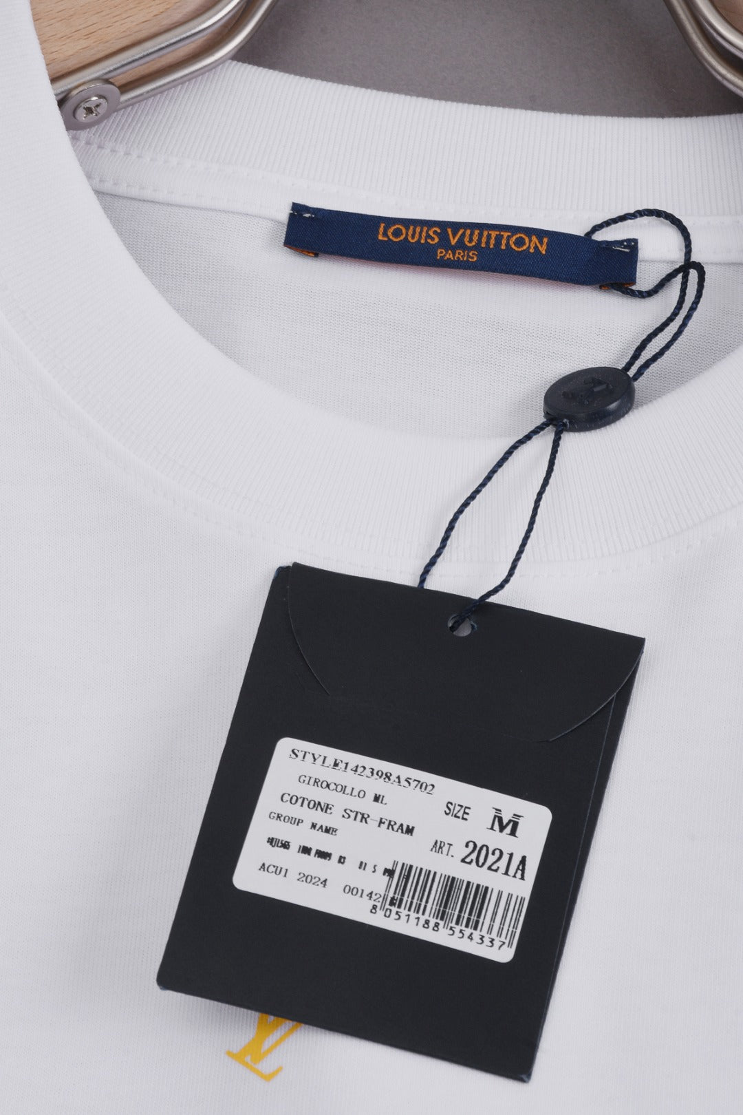 Louis Vuitton 25SS Allover Mini Monogram Logo Cotton T-Shirt – White / Black, XS-L