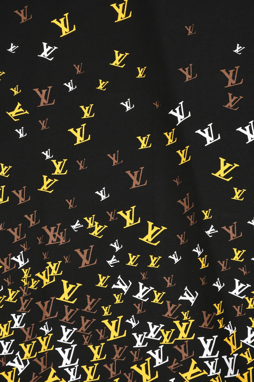 Louis Vuitton 25SS Allover Mini Monogram Logo Cotton T-Shirt – White / Black, XS-L