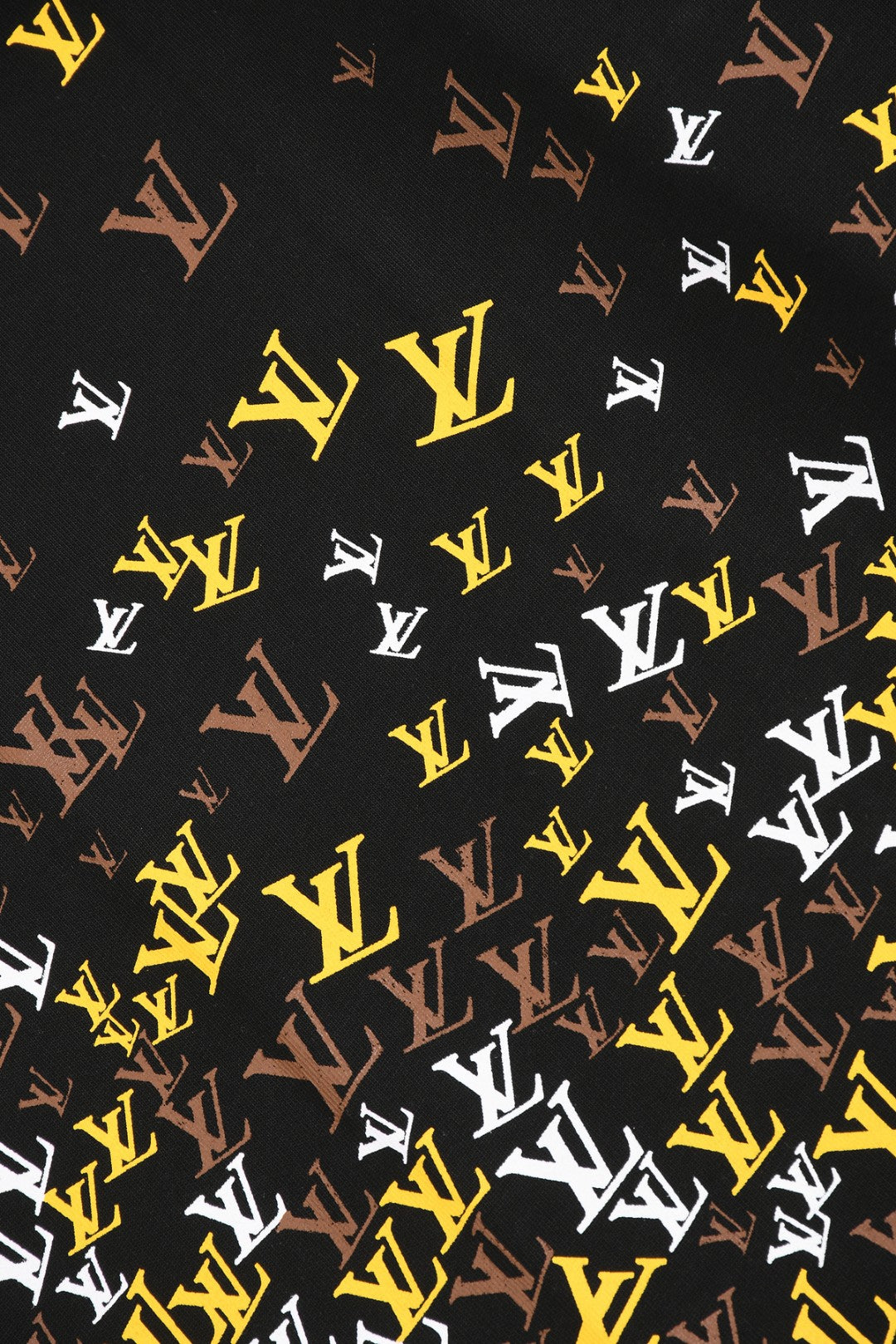 Louis Vuitton 25SS Allover Mini Monogram Logo Cotton T-Shirt – White / Black, XS-L