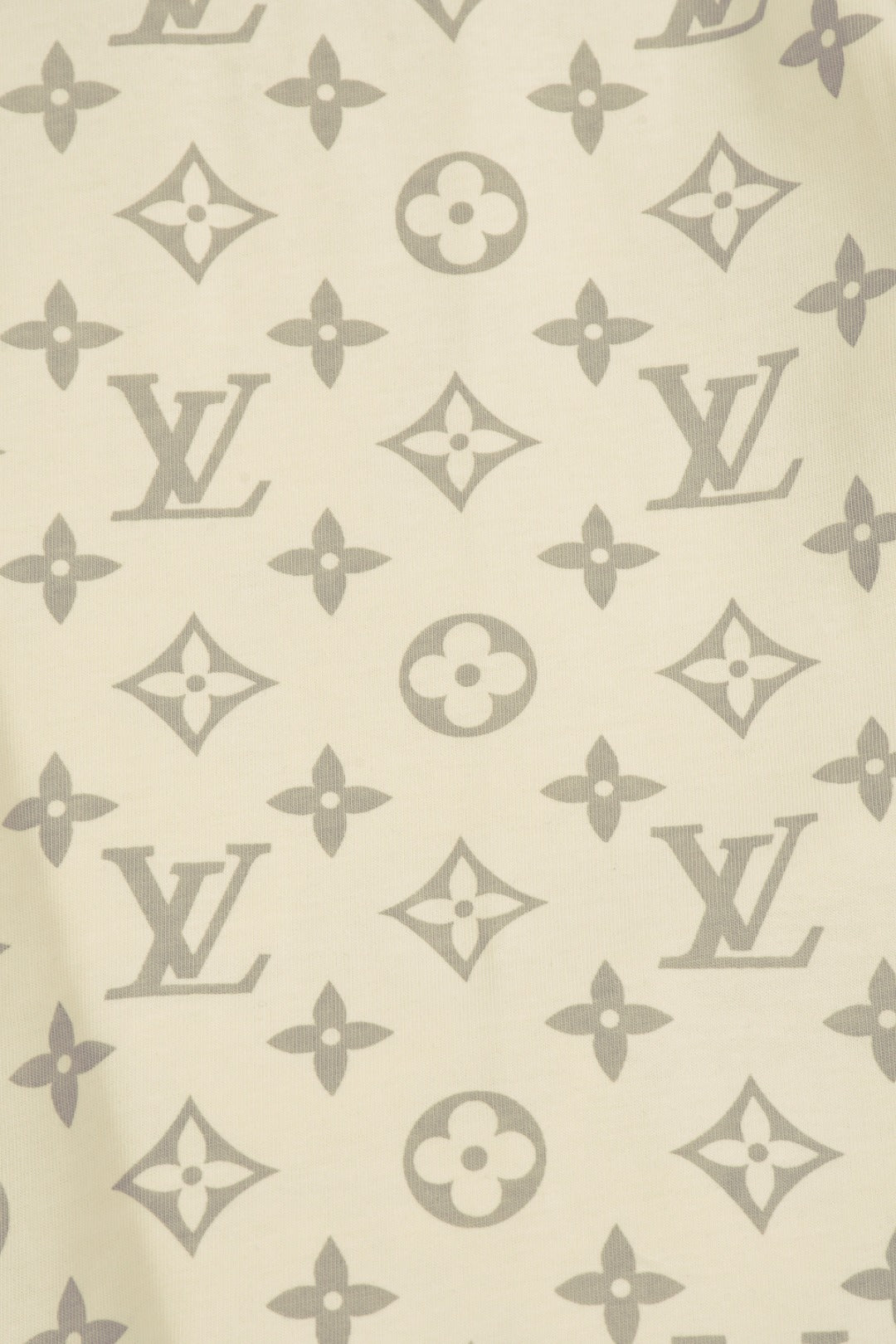 Louis Vuitton 25SS Cloud Gradient Jacquard Graffiti Cotton T-Shirt – Apricot / Black, XS-L