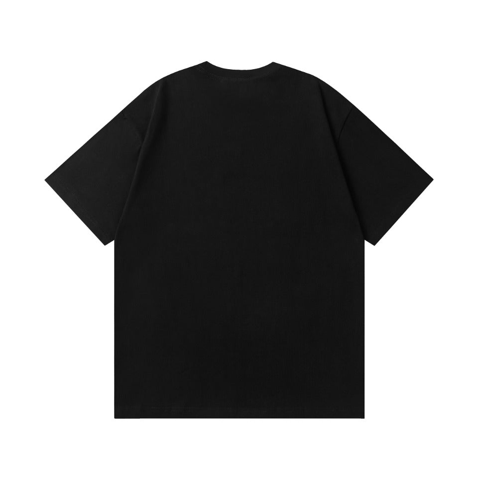 Louis Vuitton P358 2024FW Embroidered LV Pin Detail Cotton T-Shirt – White / Black, XS-L, Unisex