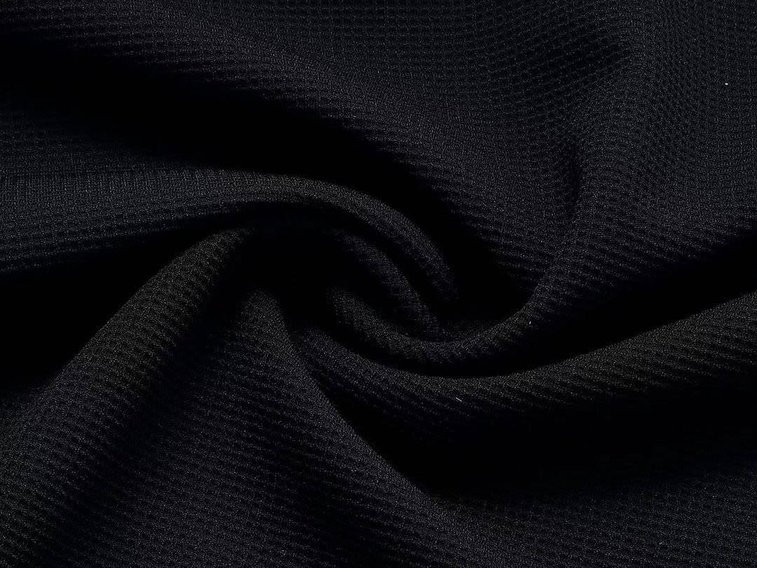 Louis Vuitton P368 Relaxed Fit Waffle-Knit Polo with Two-Tone Sleeve Detail – M-3XL, Unisex