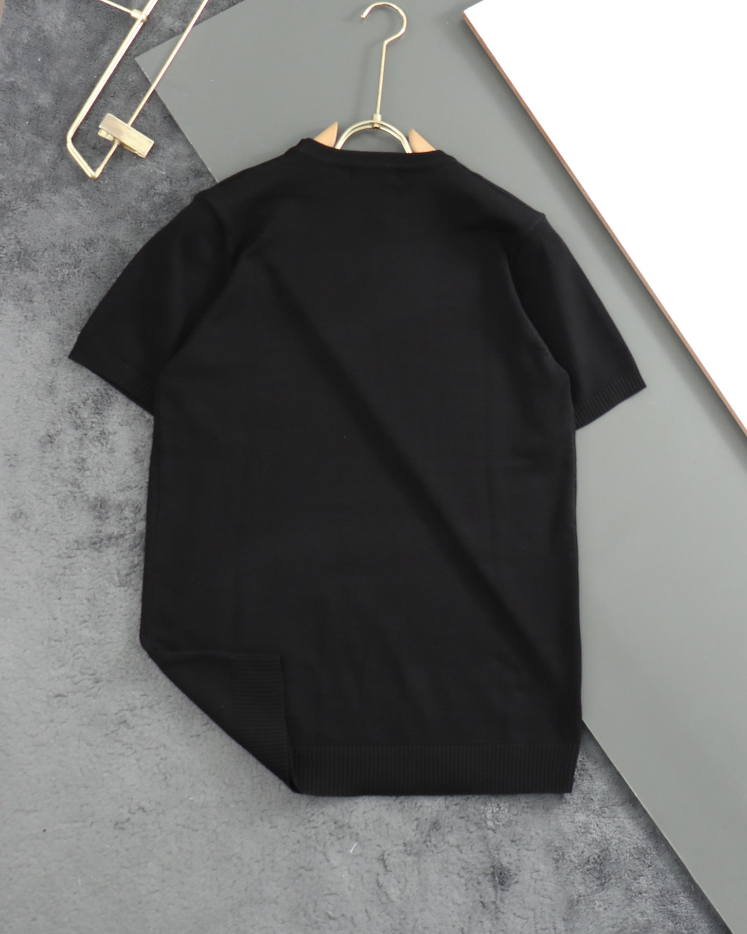 Louis Vuitton P368 Early Autumn Exclusive Men’s Knit Polo – M-5XL, Luxury Tencel-Cotton & Wool Blend