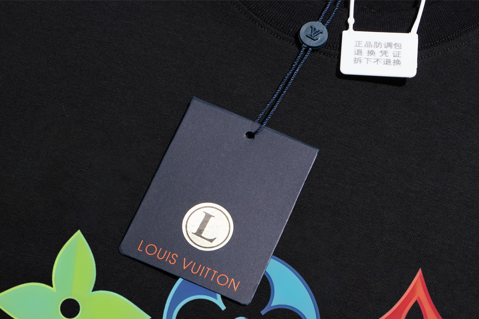 Louis Vuitton 2025 Premium Crew Neck T-Shirt – Unisex, S-2XL, Embroidered Sleeve Detail