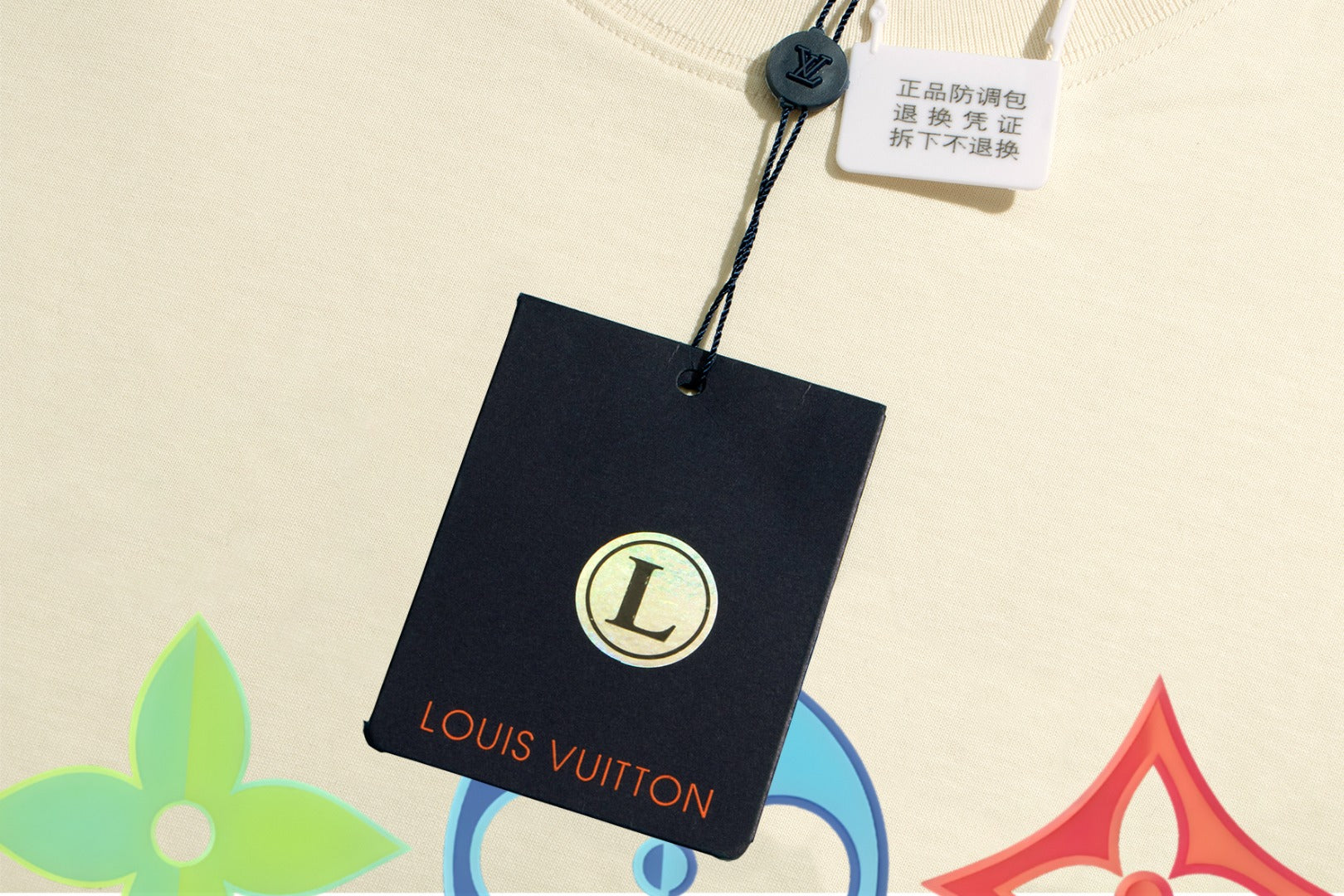 Louis Vuitton 2025 Premium Crew Neck T-Shirt – Unisex, S-2XL, Embroidered Sleeve Detail