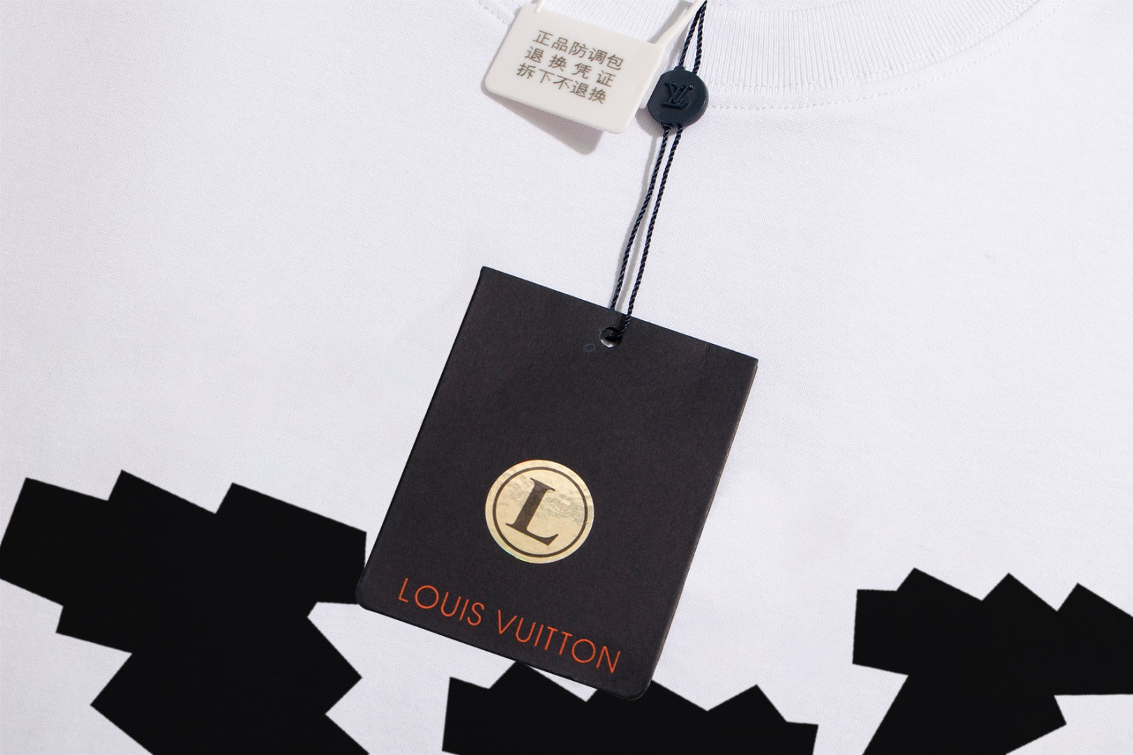 Louis Vuitton 2025 Premium Crew Neck T-Shirt – Unisex, S-2XL, Embroidered Sleeve Detail