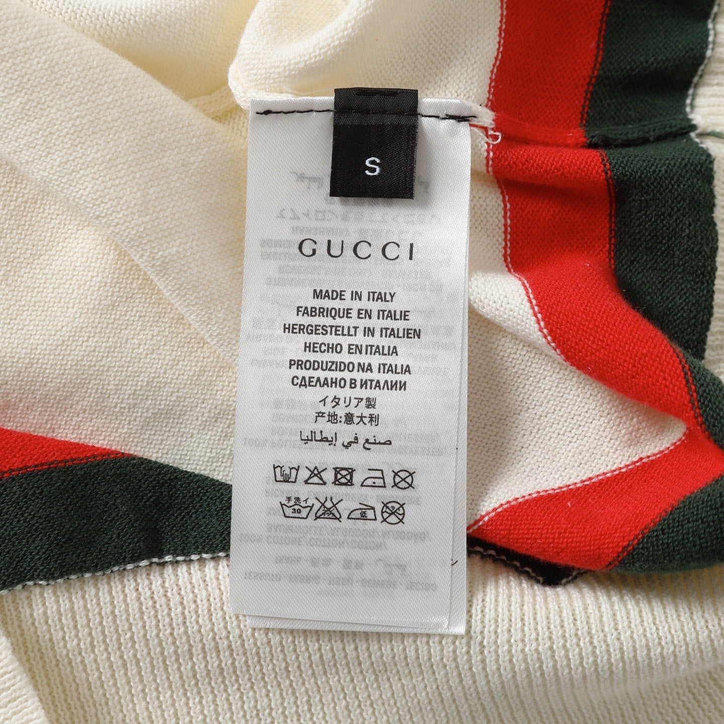 GUCCI Embroidered Logo Polo Knit Crewneck T-Shirt XS–L｜Unisex Premium Edition