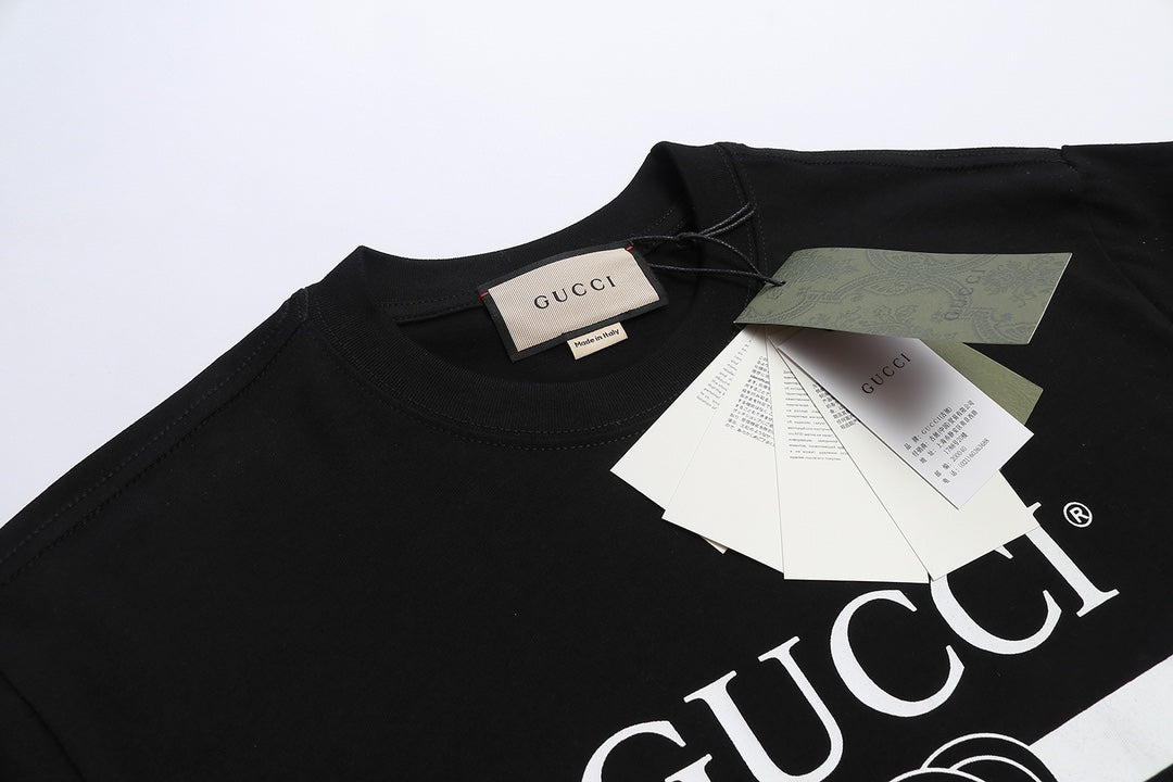 GUCCI Men’s T-Shirt 2024 Early Spring Collection S–XL｜Heavyweight Pure Cotton Knit Premium Edition