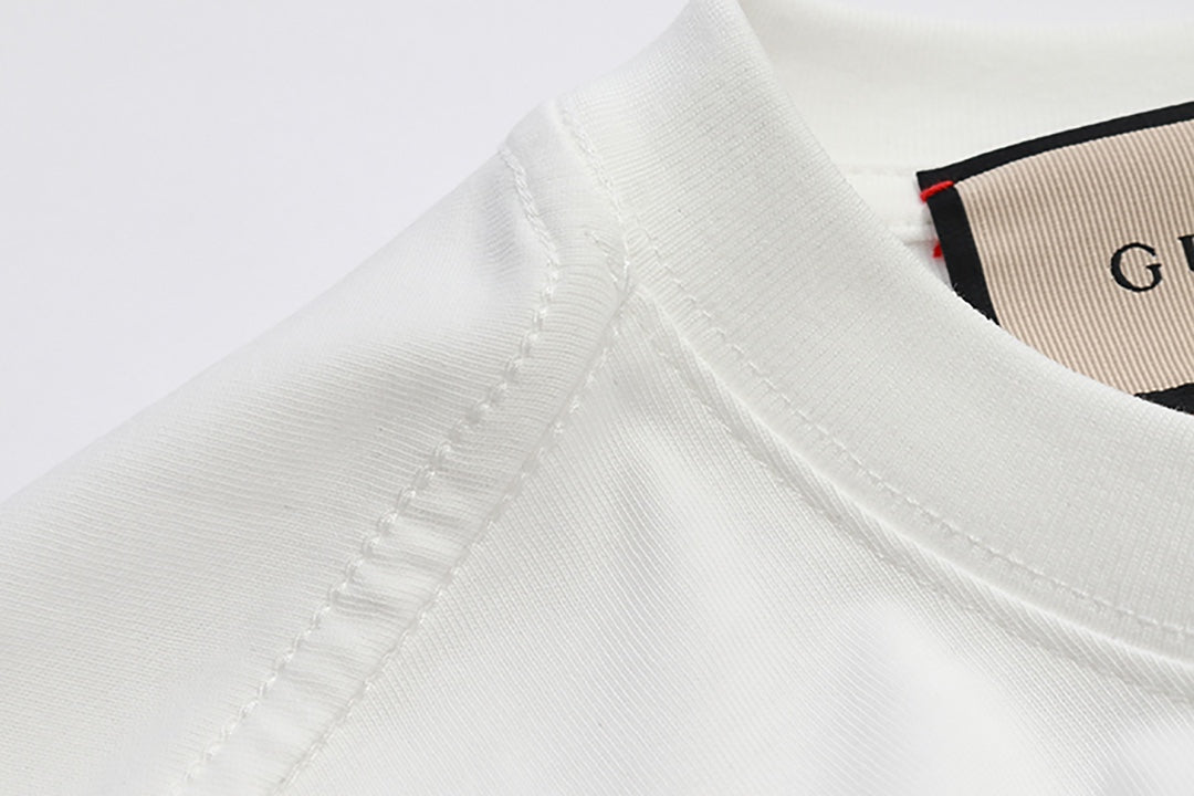 GUCCI Men’s T-Shirt 2024 Early Spring Collection S–XL｜Heavyweight Pure Cotton Knit Premium Edition