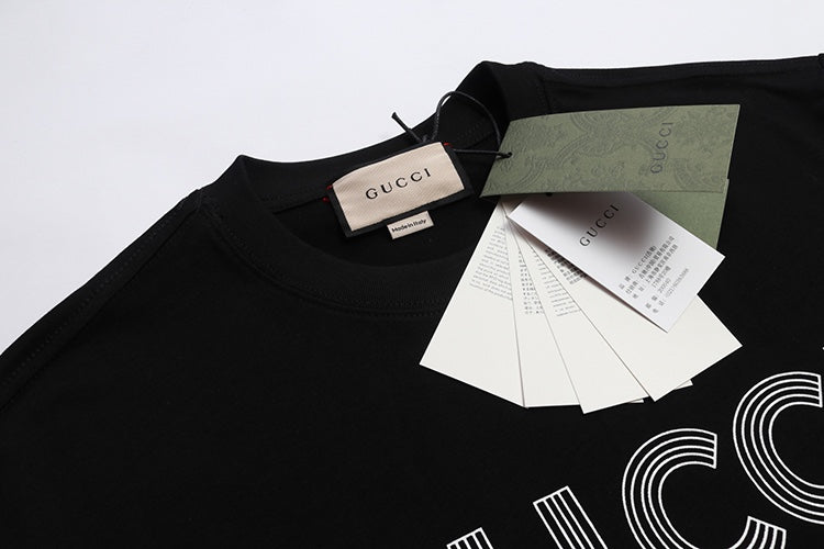 GUCCI Men’s T-Shirt 2024 Early Spring Collection S–XL｜Heavyweight Pure Cotton Knit Premium Edition