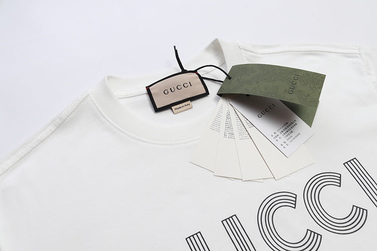 GUCCI Men’s T-Shirt 2024 Early Spring Collection S–XL｜Heavyweight Pure Cotton Knit Premium Edition
