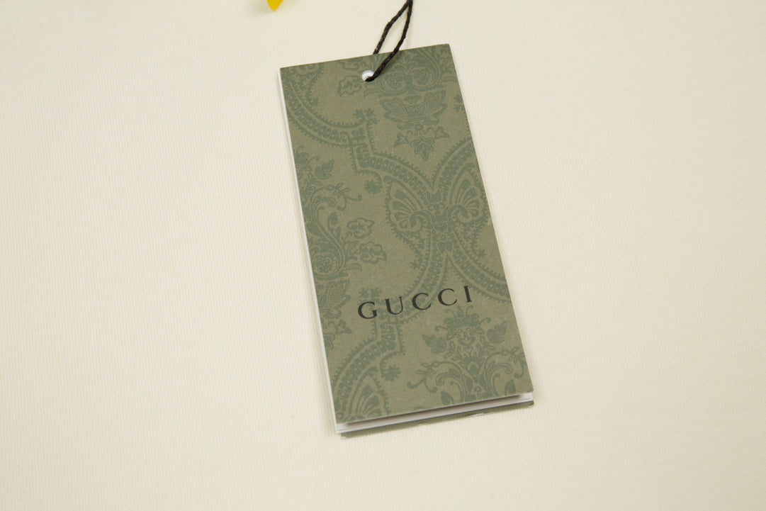 GUCCI Classic Logo Embroidered T-Shirt Unisex XS–L｜Premium Cotton Edition