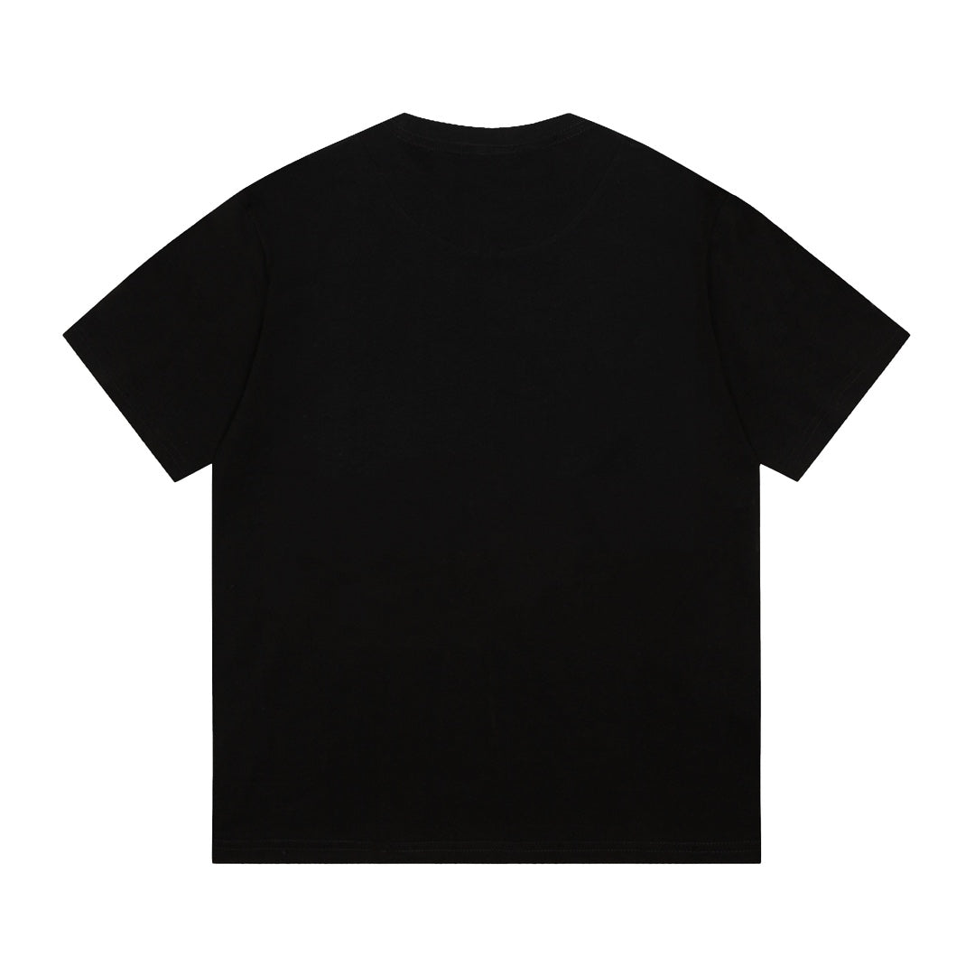 GUCCI Embroidered Letter Logo T-Shirt Unisex XS–L｜Premium Cotton Classic Edition