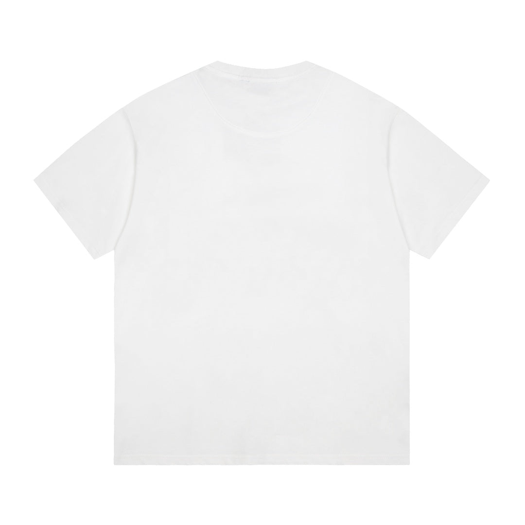 GUCCI Chest Letter Embroidered T-Shirt Unisex XS–L｜Premium Cotton Edition