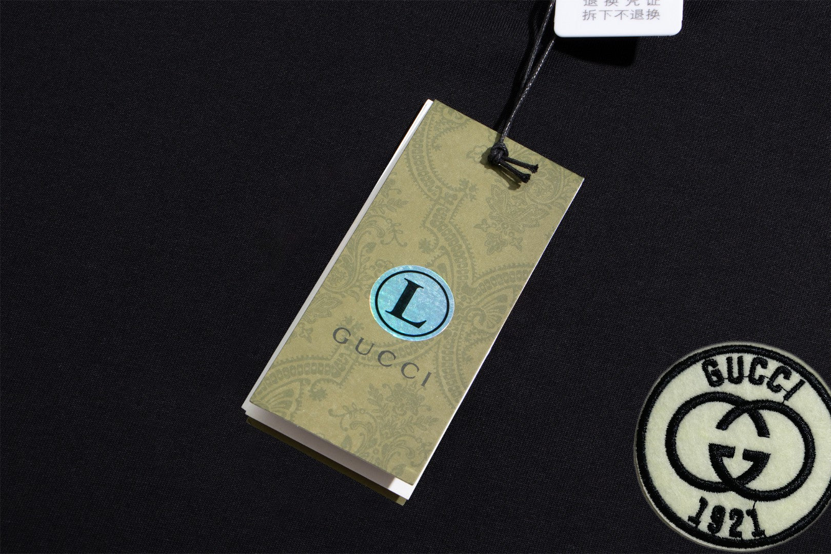 GUCCI 2024 Spring/Summer Double-Shoulder Logo Print T-Shirt | Premium Custom Cotton | Unisex S–XXL | Gift-Ready Designer Packaging