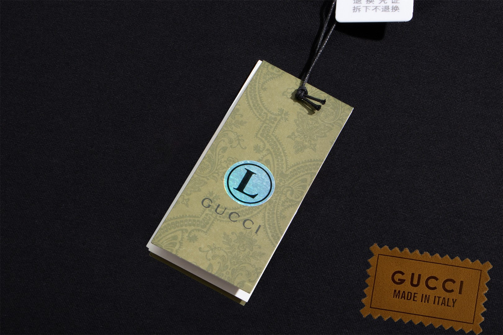 GUCCI 2024 Spring/Summer T-Shirt | Double-Shoulder Design | Premium 250g Cotton | Unisex S–XXL | With Gift Packaging
