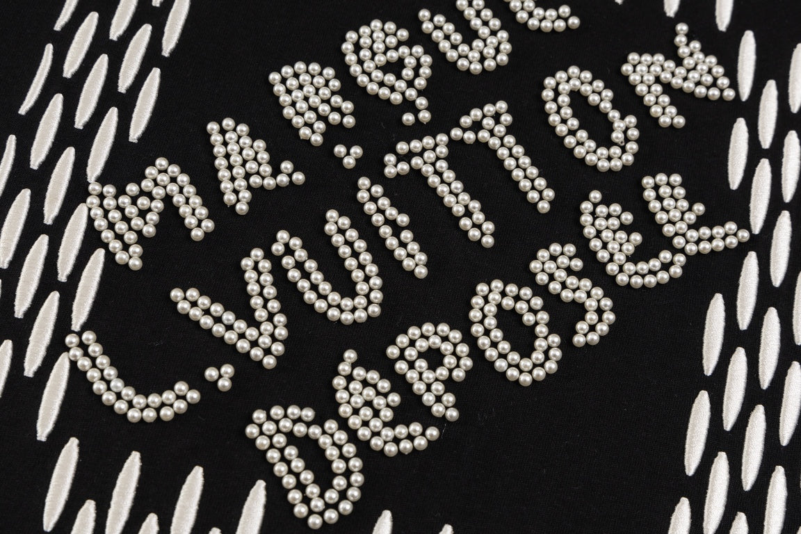 Louis Vuitton 24SS Pharrell Williams Beaded Letter Embroidered T-Shirt – Premium Cotton, Unisex (XS–L)