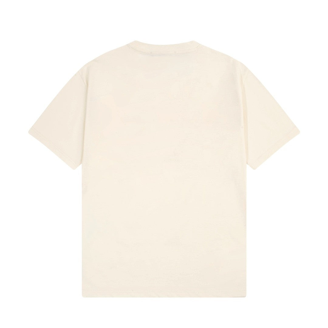 GUCCI Unisex Interlocking G Print T-Shirt – 2024 Heritage Collection, Apricot, Sizes XS–L