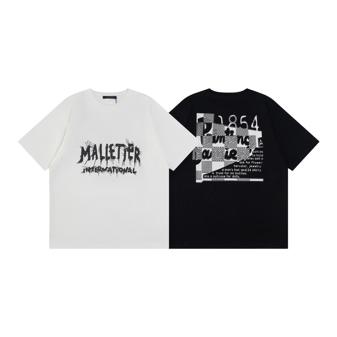 Louis Vuitton 2024SS 1854 Series Runway T-Shirt – Premium 260g Cotton, Authentic 1:1 Quality