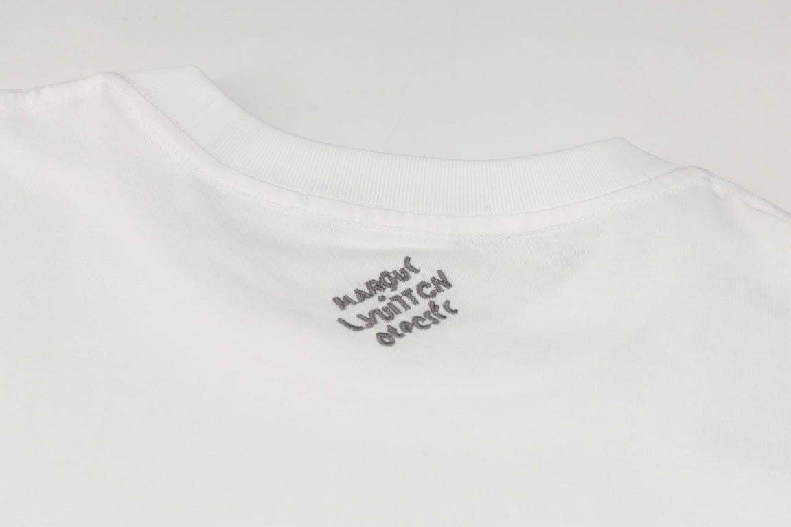 Louis Vuitton 2024SS Pharrell Stud & Rhinestone Embroidered T-Shirt Cotton, Authentic 1:1 Quality – Premium 260g