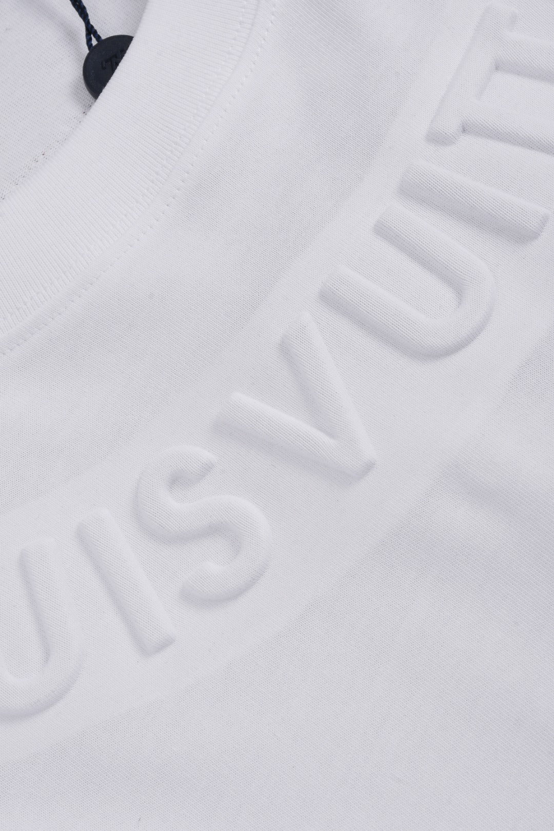 Louis Vuitton 25SS Classic Embossed Logo Crewneck T-Shirt – Premium Cotton – XS, S, M, L