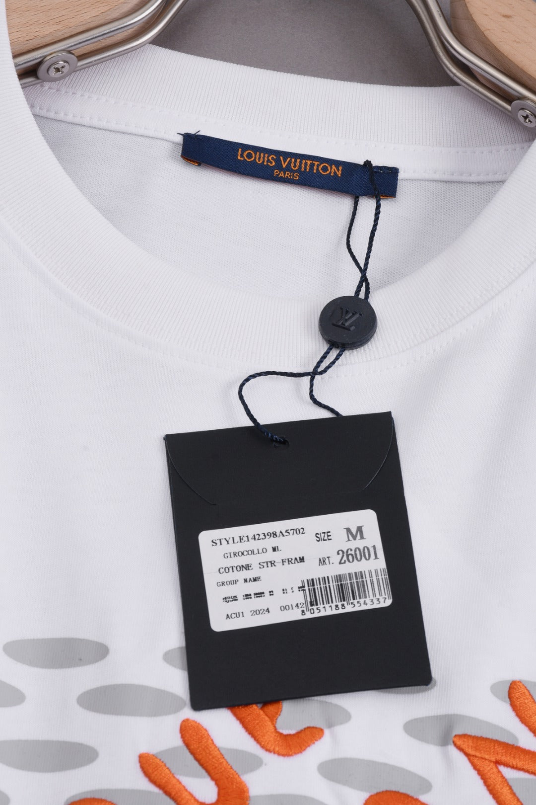 Louis Vuitton 25SS Mesh Logo Print T-Shirt – XS, S, M, L – Premium Cotton