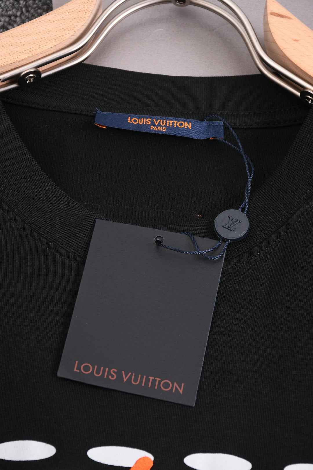 Louis Vuitton 25SS Mesh Letter Logo Print T-Shirt – XS, S, M, L – Premium Cotton