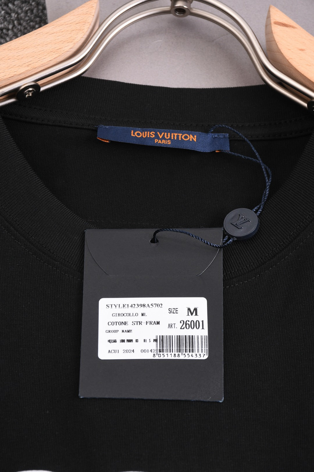 Louis Vuitton 25SS Mesh Letter Logo Print T-Shirt – XS, S, M, L – Premium Cotton