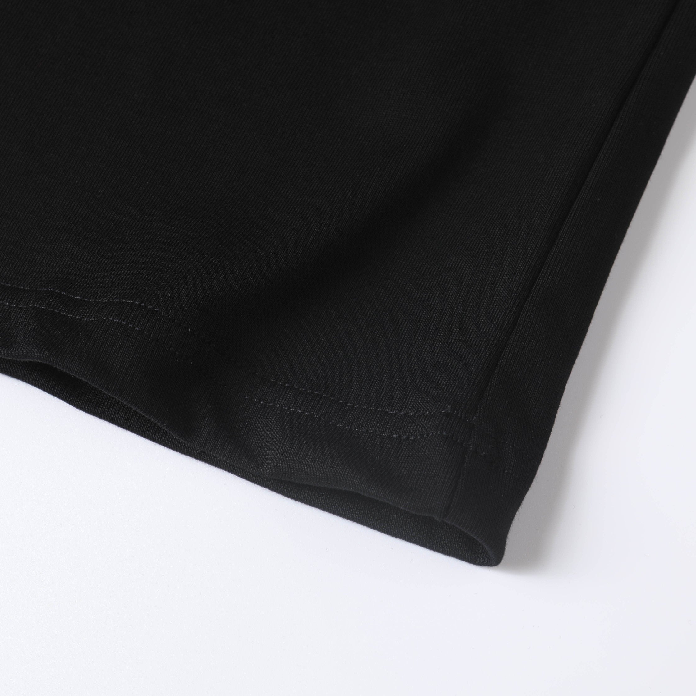GUCCI 2024 Pocket Logo 3D Embroidered Unisex T-Shirt – Black/White, Sizes S–XL (Style C303)
