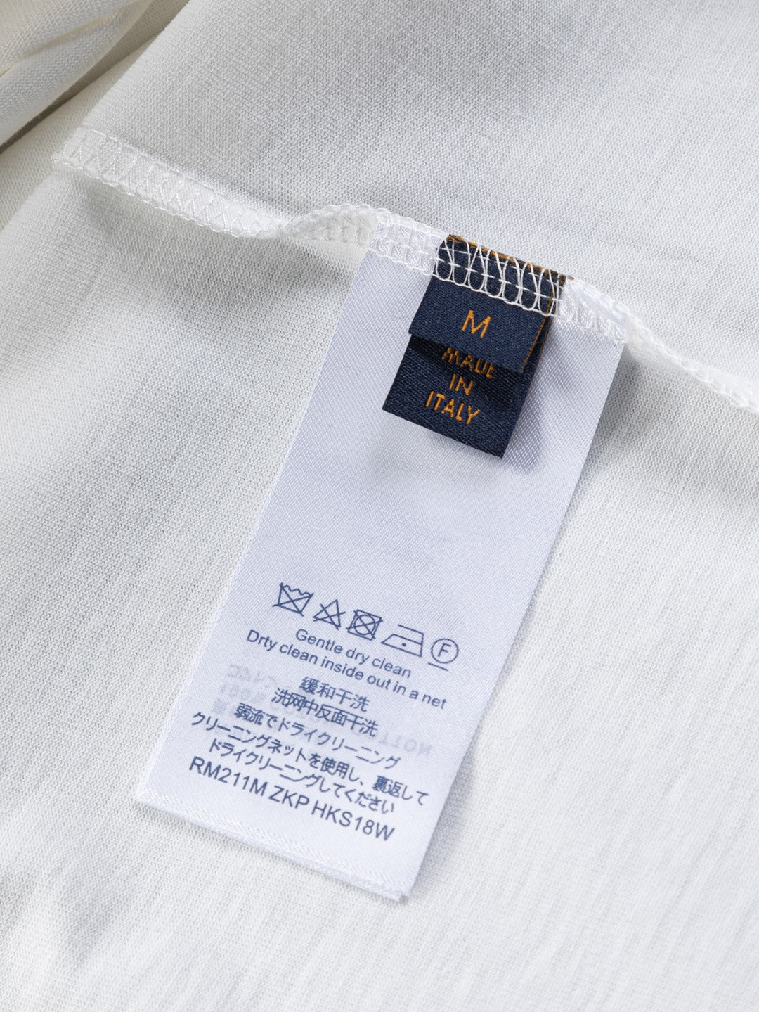 Louis Vuitton 25SS Embroidered Logo Denim Pocket T-Shirt – XS, S, M, L – Unisex Premium Cotton