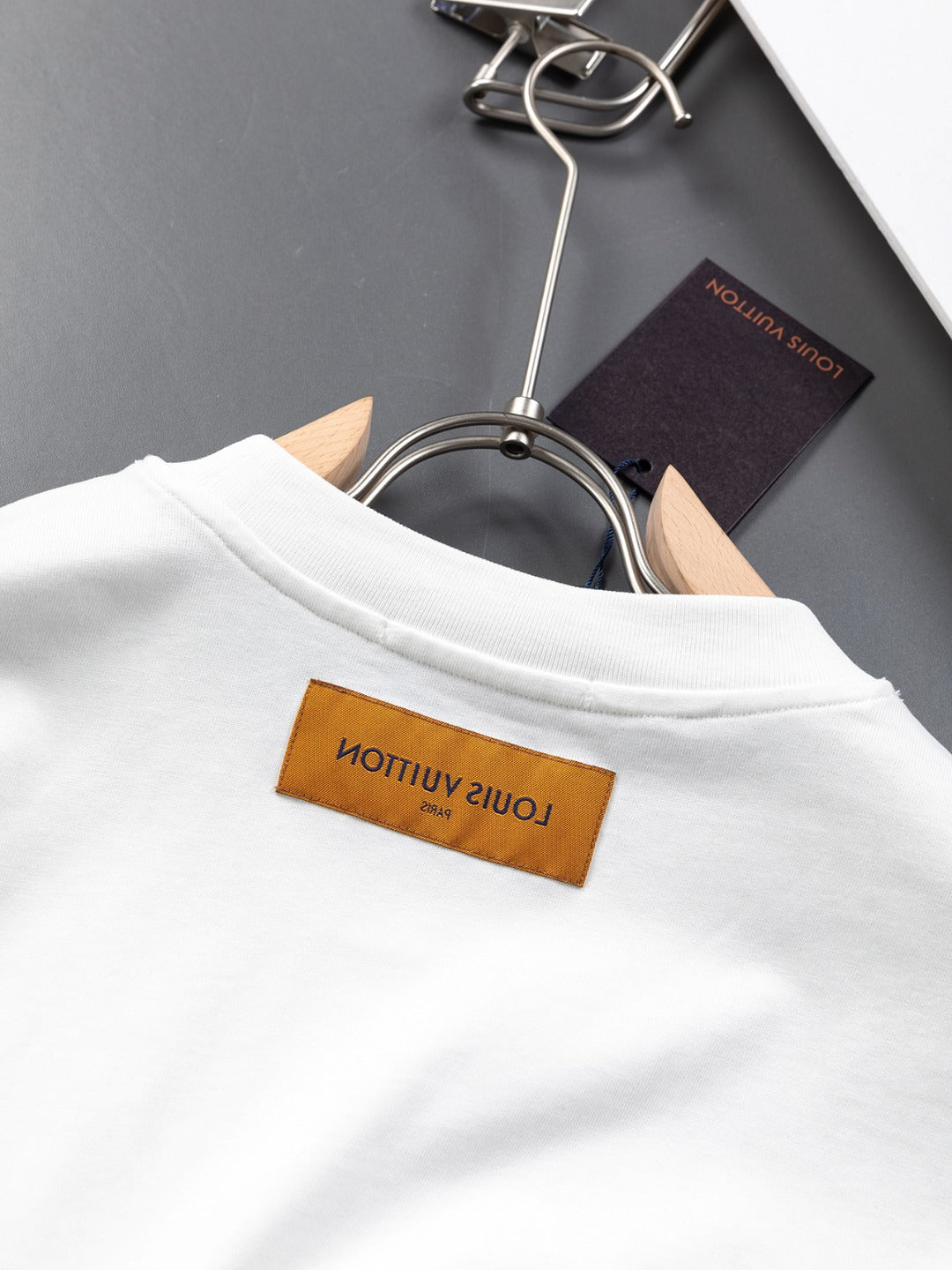 Louis Vuitton 25SS Rainbow Letter Embroidered Logo T-Shirt – XS, S, M, L – Unisex Premium Cotton Tee