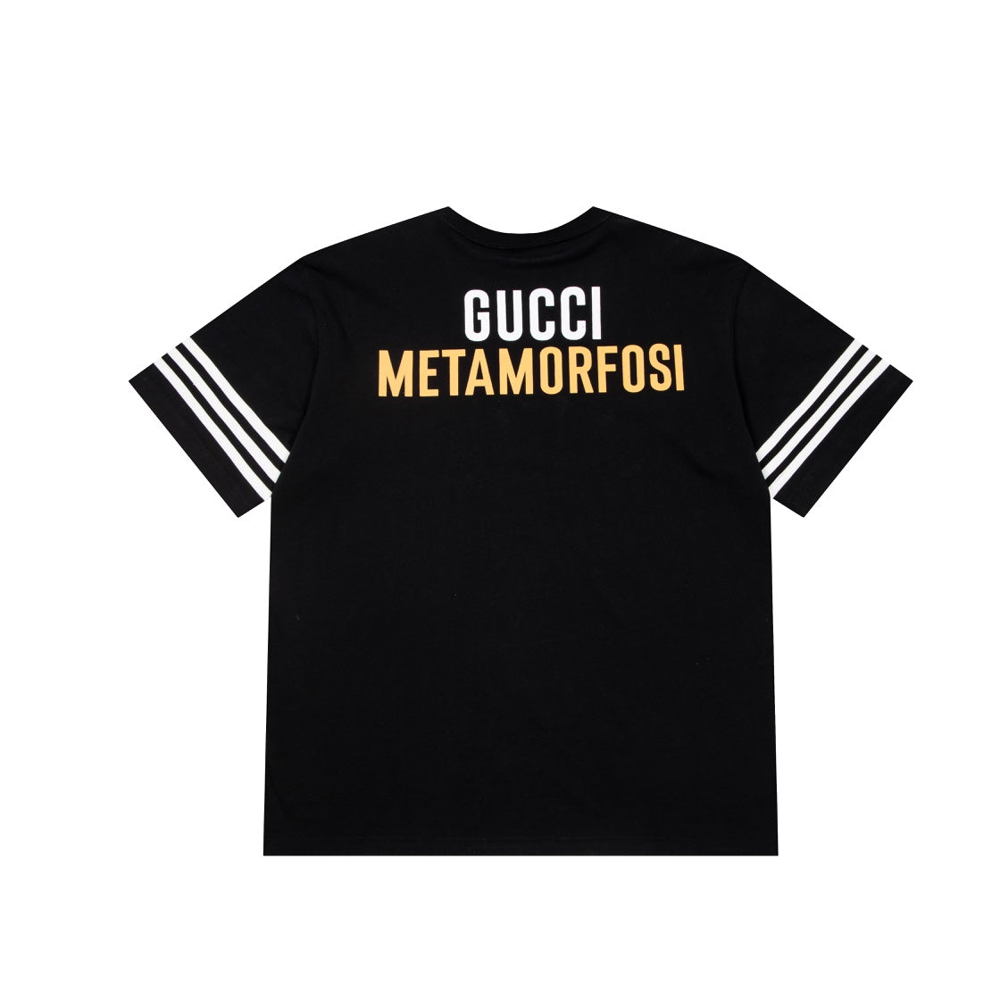 GUCCI x A&G 2023 Limited Edition Logo Print Unisex T-Shirt – Black, Sizes XS–L (Style A89 / P358)