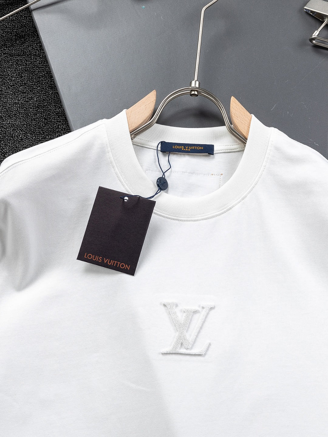 Louis Vuitton 1V 25 Early Spring Embossed Letter T-Shirt – XS, S, M, L – Unisex Premium Cotton Tee