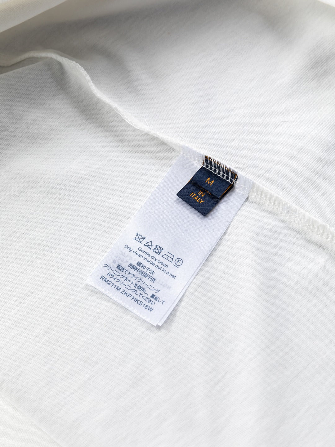 Louis Vuitton 25SS Embroidered Logo Round Neck T-Shirt – XS, S, M, L – Unisex Premium Cotton Tee