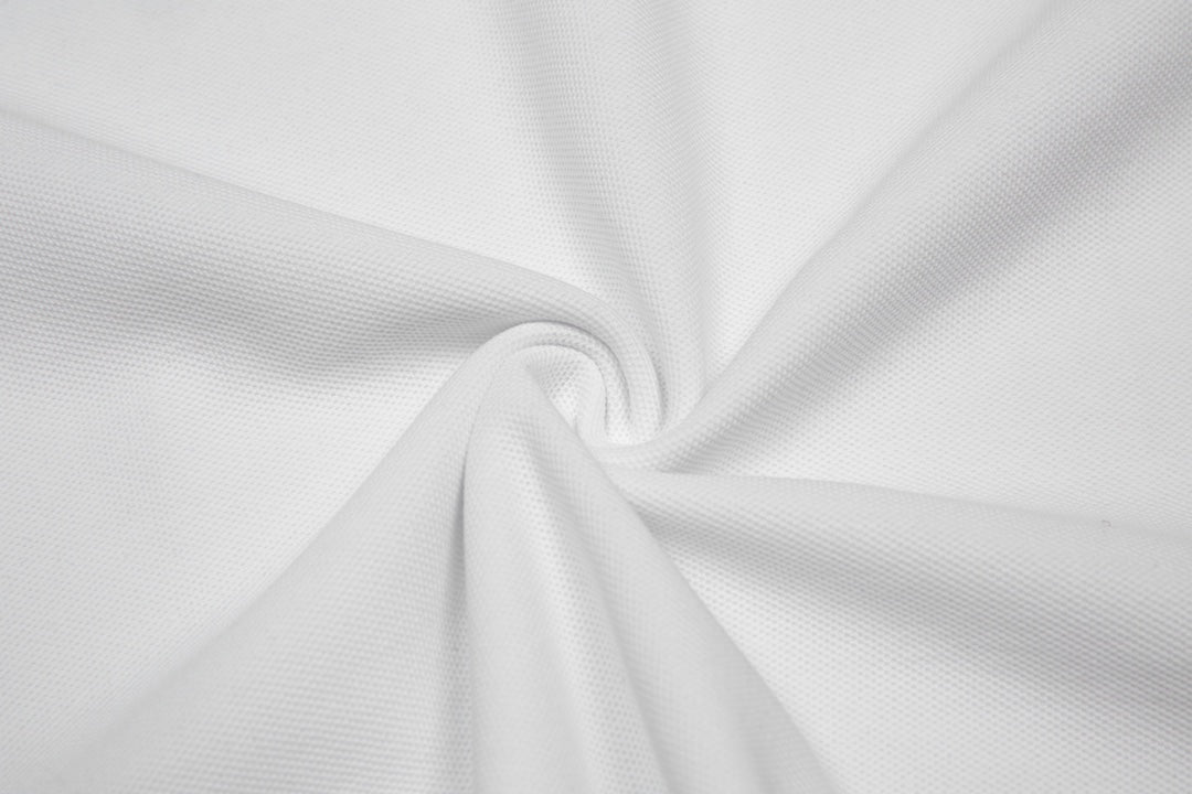 GUCCI 2024 Spring/Summer Contrast-Panel Polo Shirt – Men’s Premium Cotton, White, M–3XL