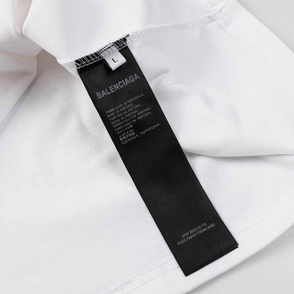 BALENCIAGA 2024 SS World Food Programme Charity Edition T-Shirt – 350g Premium Cotton, XS–L (Oversized Fit)