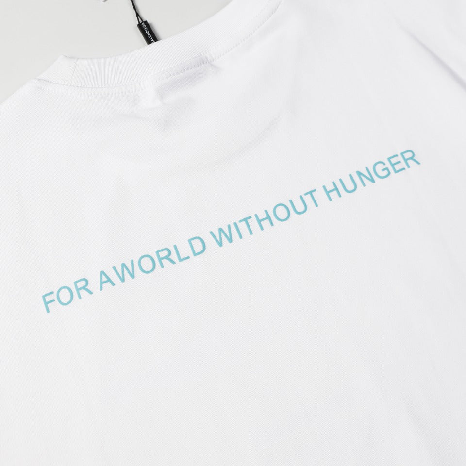 BALENCIAGA 2024 SS World Food Programme Charity Edition T-Shirt – 350g Premium Cotton, XS–L (Oversized Fit)