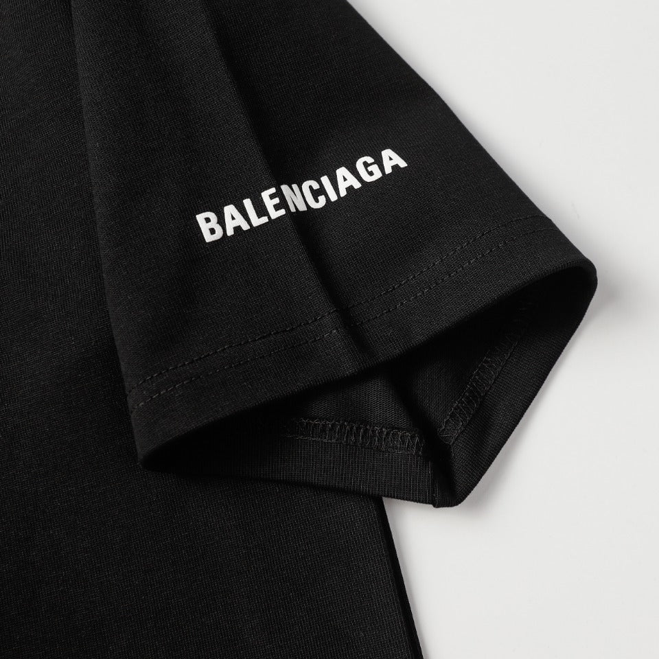 BALENCIAGA 2024 SS World Food Programme Charity Edition T-Shirt – 350g Double-Yarn Cotton, Oversized Fit XS–L