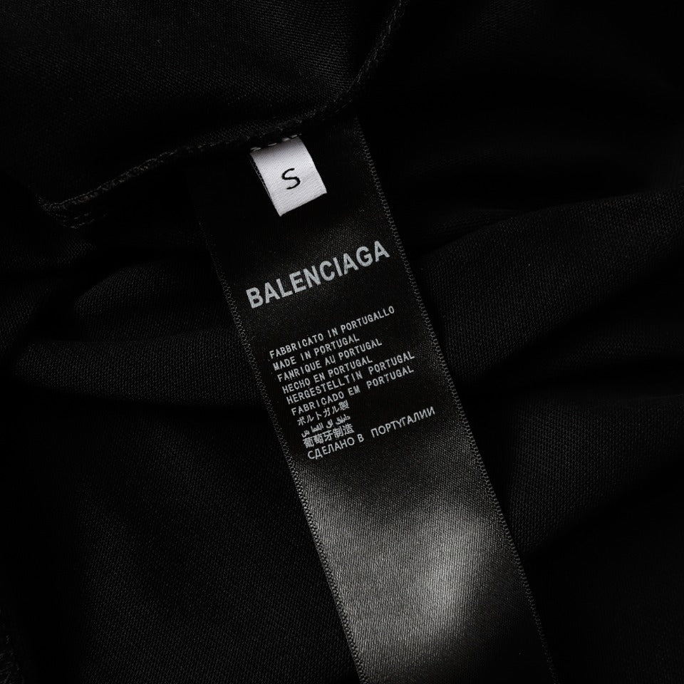 BALENCIAGA 2024 SS World Food Programme Charity Edition T-Shirt – 350g Double-Yarn Cotton, Oversized Fit XS–L