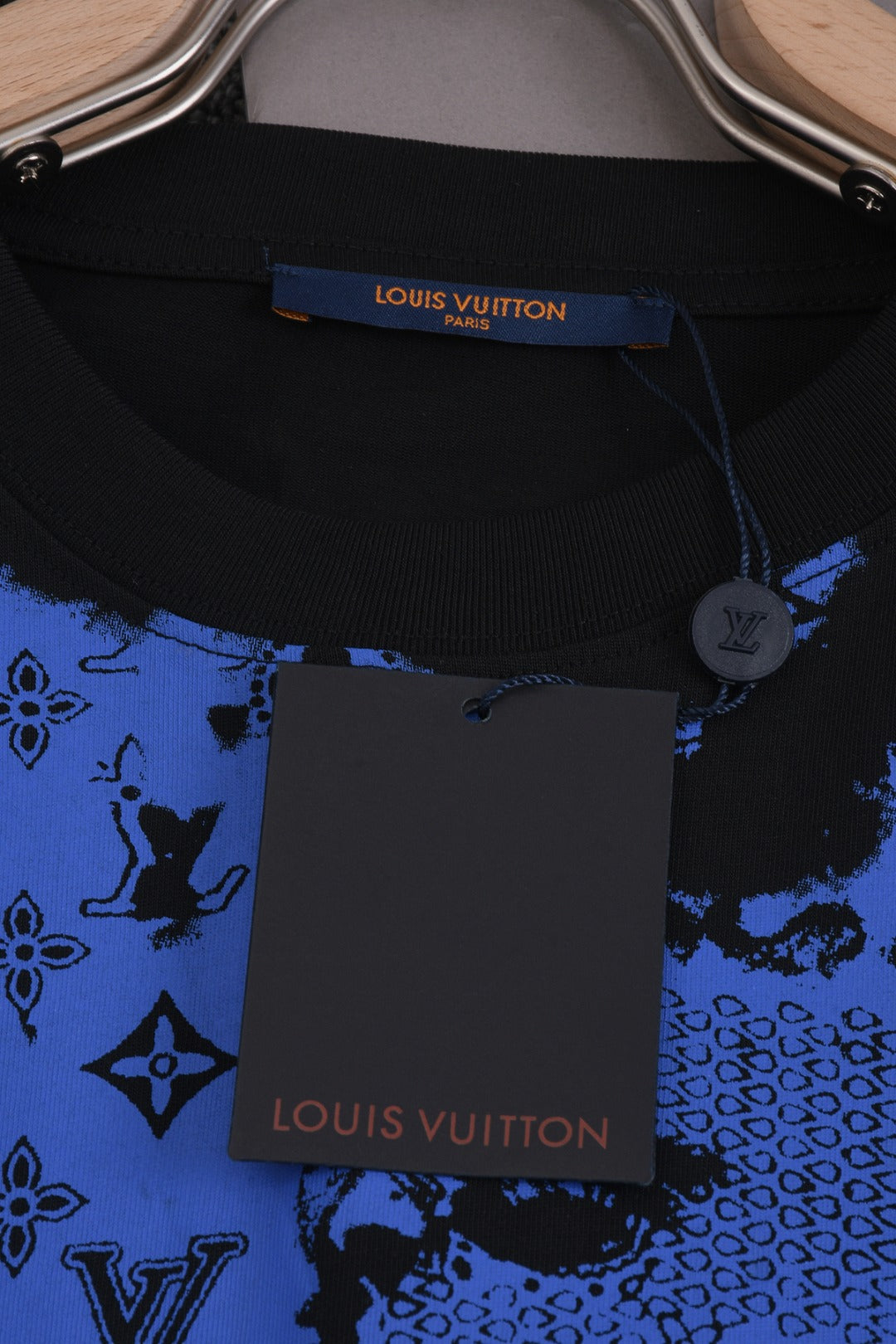 Louis Vuitton 25SS Paisley Print T-Shirt – XS, S, M, L – Unisex Premium Cotton Tee