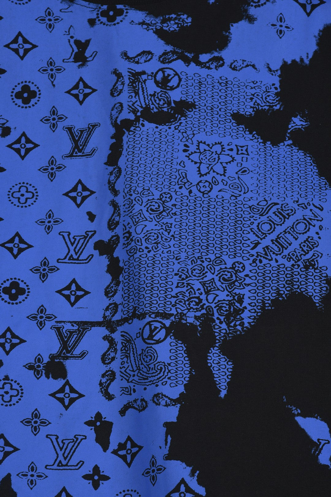 Louis Vuitton 25SS Paisley Print T-Shirt – XS, S, M, L – Unisex Premium Cotton Tee