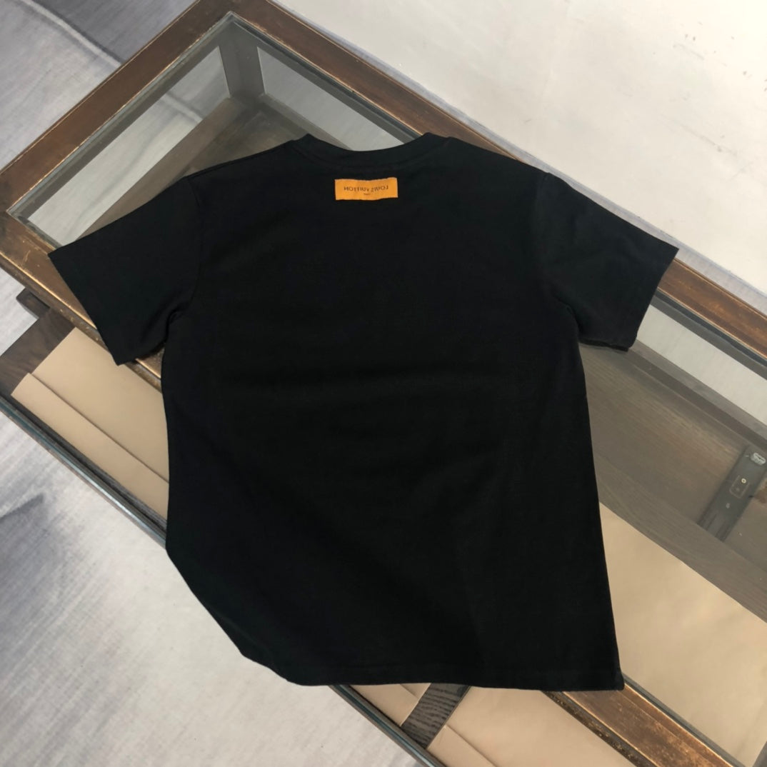 LV Summer New Round Neck Short Sleeve T-Shirt – M to XXXL – Unisex Premium Tee