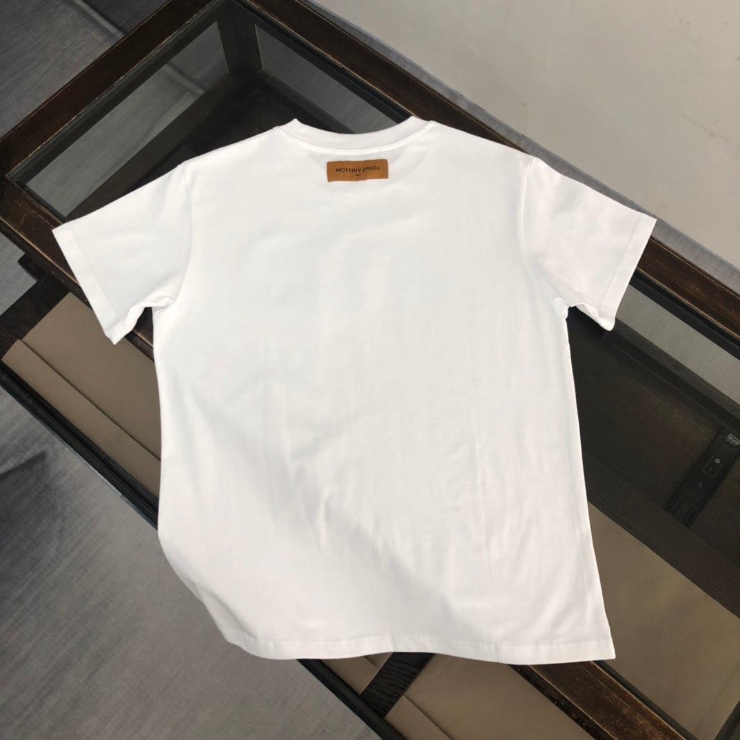 LV Summer New Crewneck T-Shirt – Unisex, M-XXXL, Complete Tags