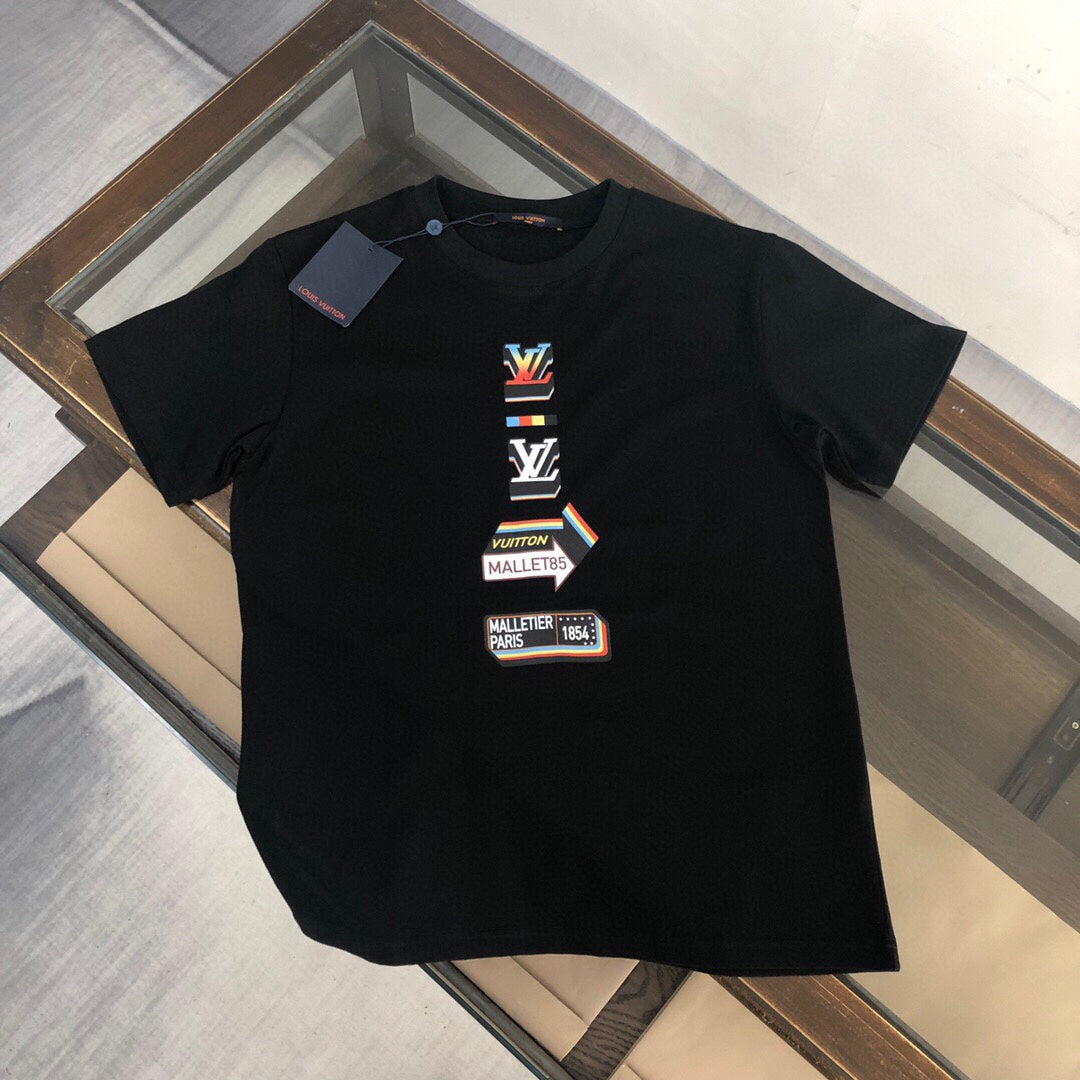 Louis Vuitton 25SS Summer Streetwear T-Shirt – Premium High-Density Cotton, Soft & Breathable, Unisex M-3XL