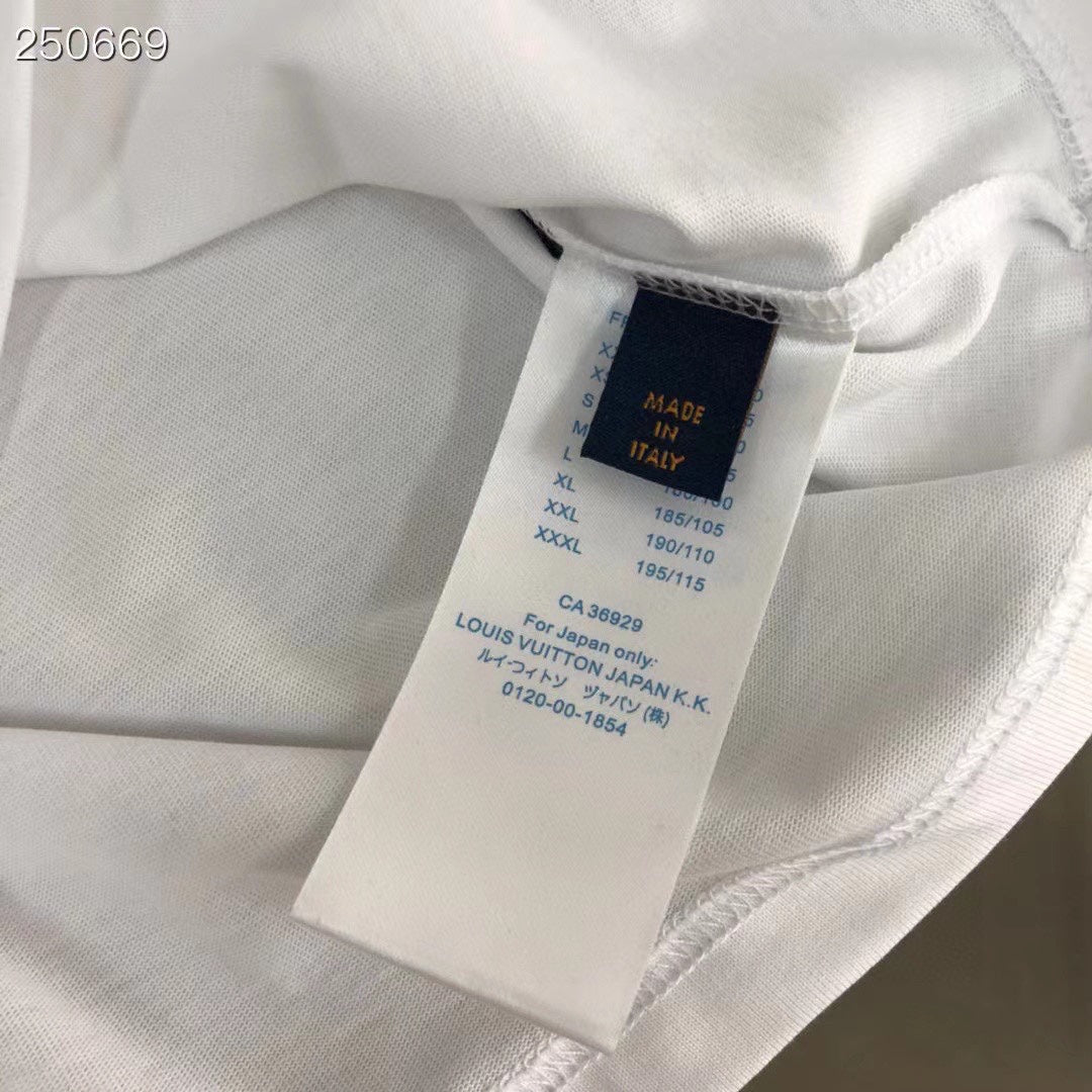 Louis Vuitton 25SS Summer Streetwear T-Shirt – Premium High-Density Cotton, Soft & Breathable, Unisex M-3XL
