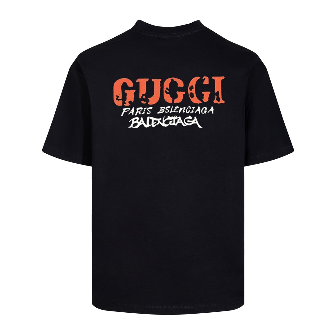 GUCCI 24SS Classic Oversized T-Shirt – Premium Double-Yarn Cotton (XS–L)