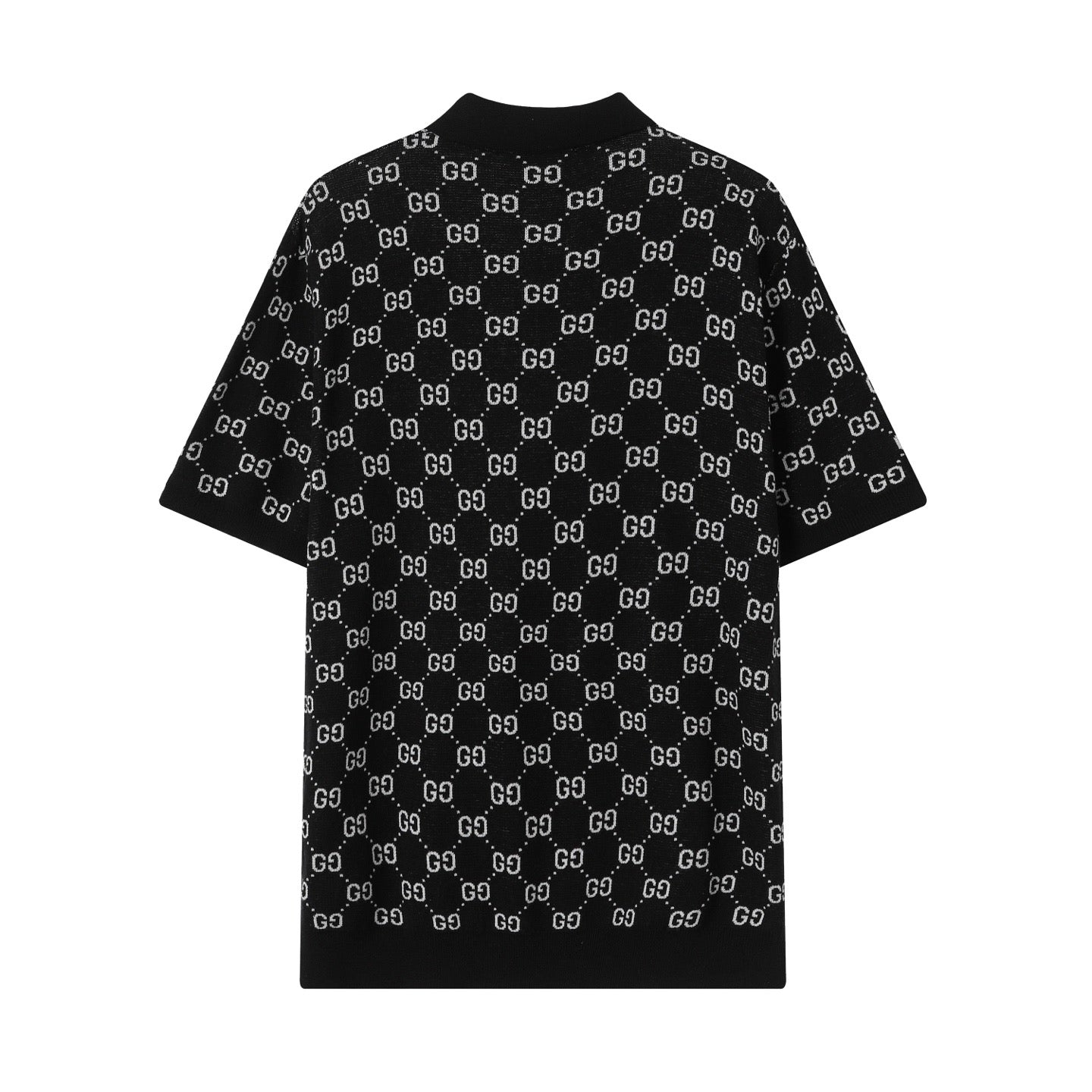 GUCCI Logo Jacquard Knit Crewneck T-Shirt – Unisex Luxury Edition (XS–L)