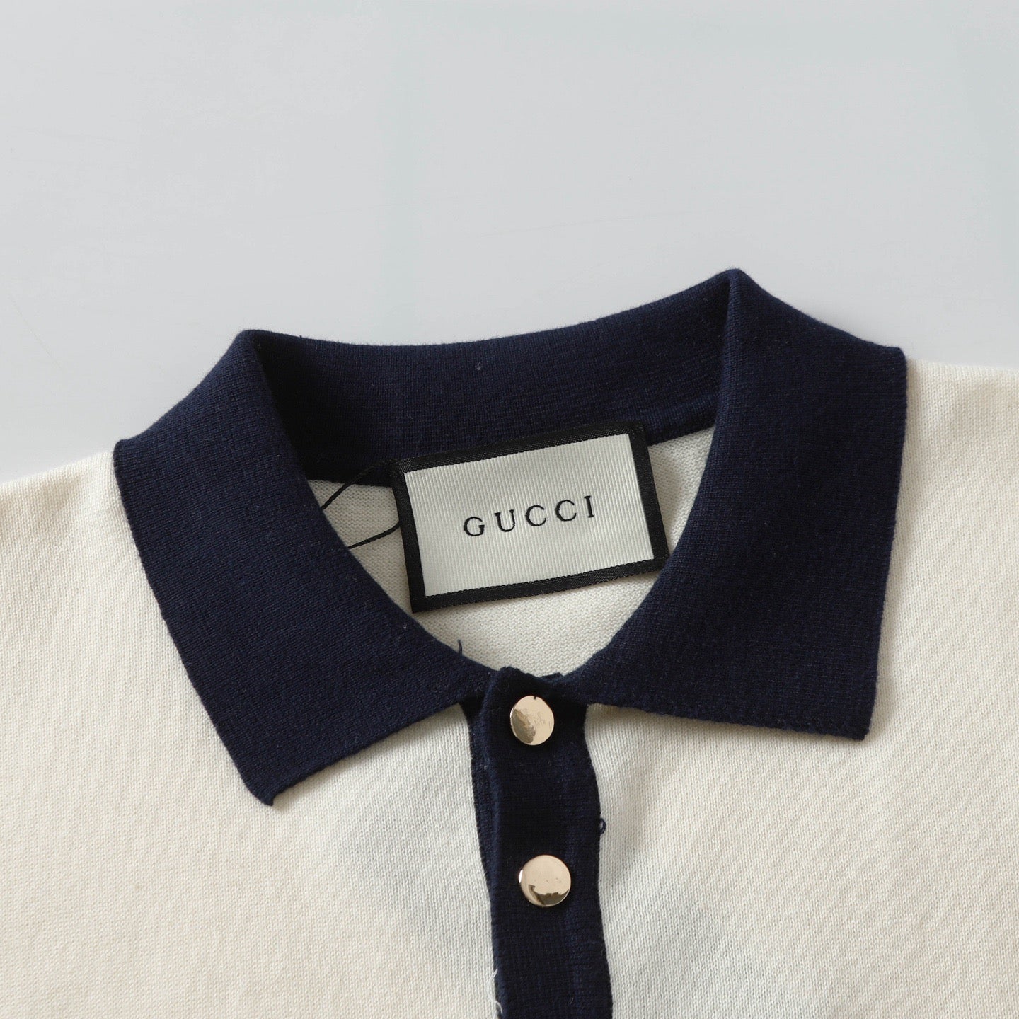 GUCCI Logo Jacquard Knit Crewneck T-Shirt – Unisex Luxury Edition (XS–L)